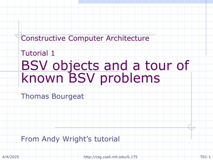 constructive computer architecture