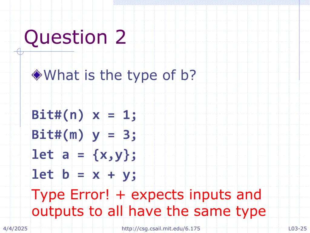 question 2