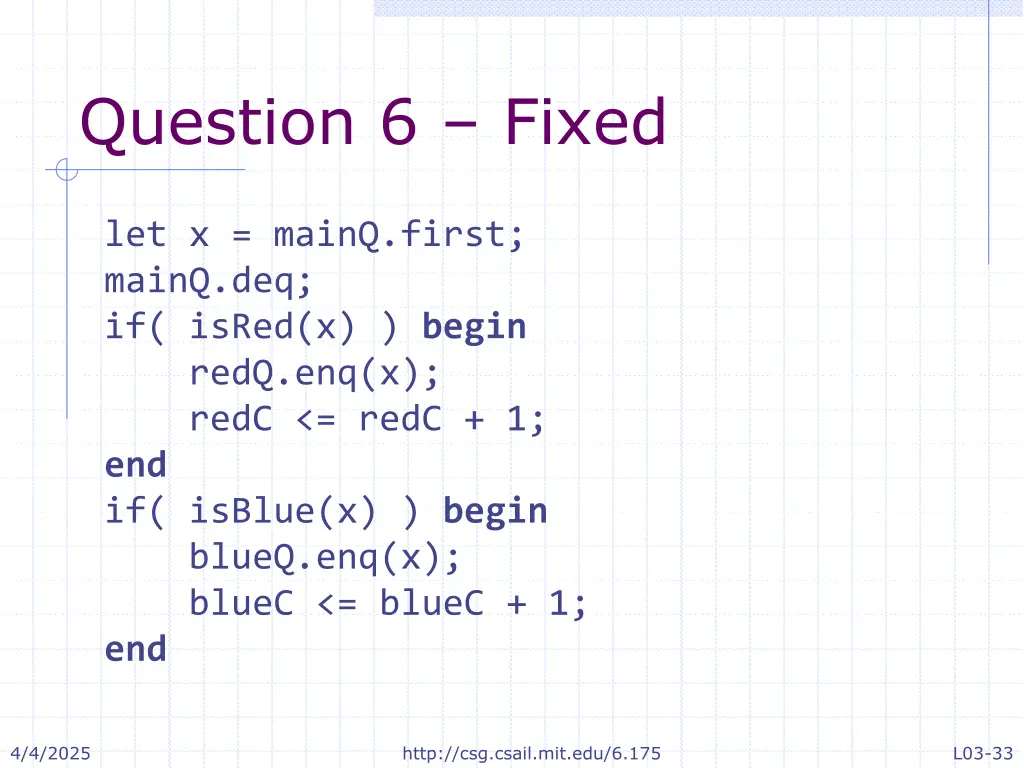 question 6 fixed
