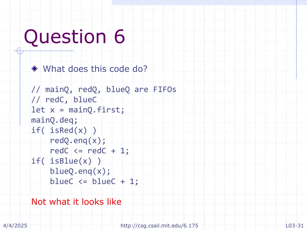 question 6