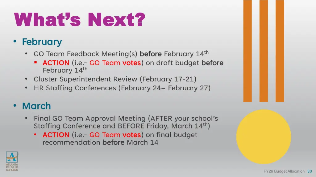 what s next what s next february february go team