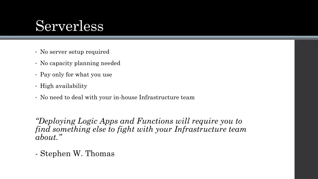 serverless