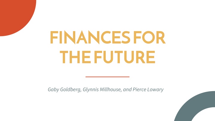 finances for the future