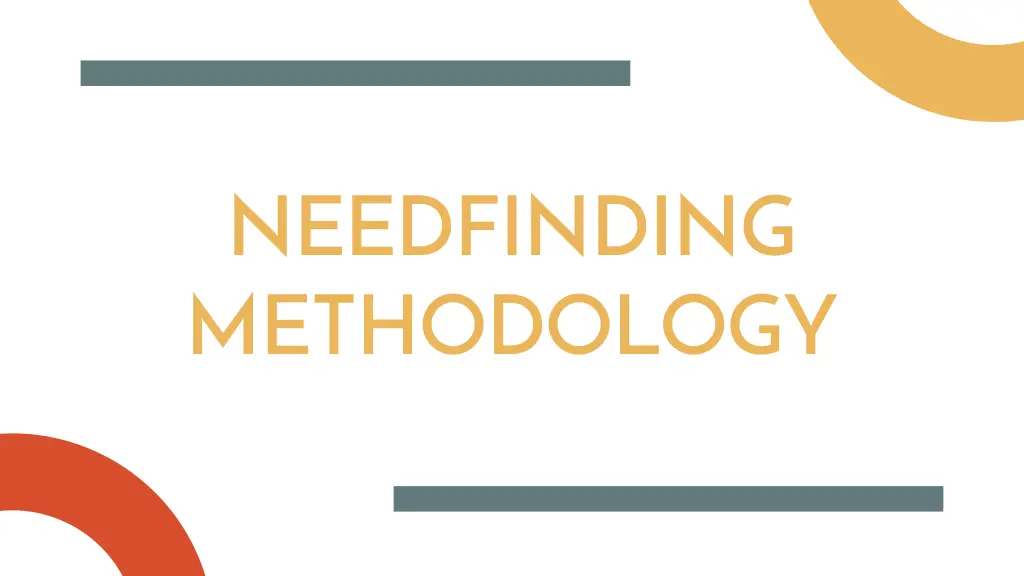needfinding methodology