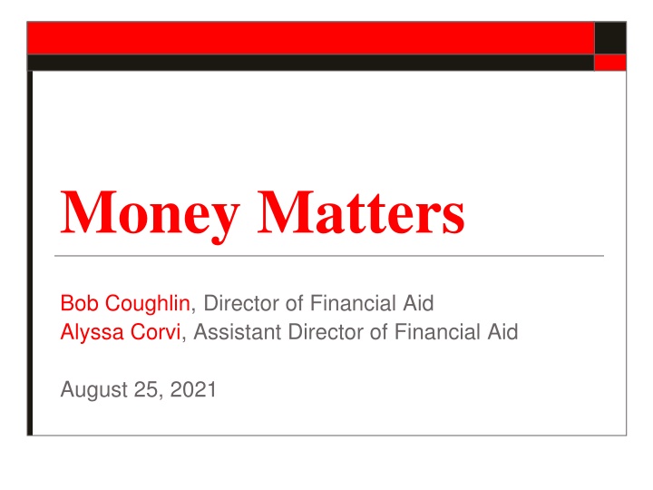 money matters