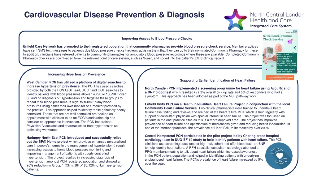 cardiovascular disease prevention diagnosis