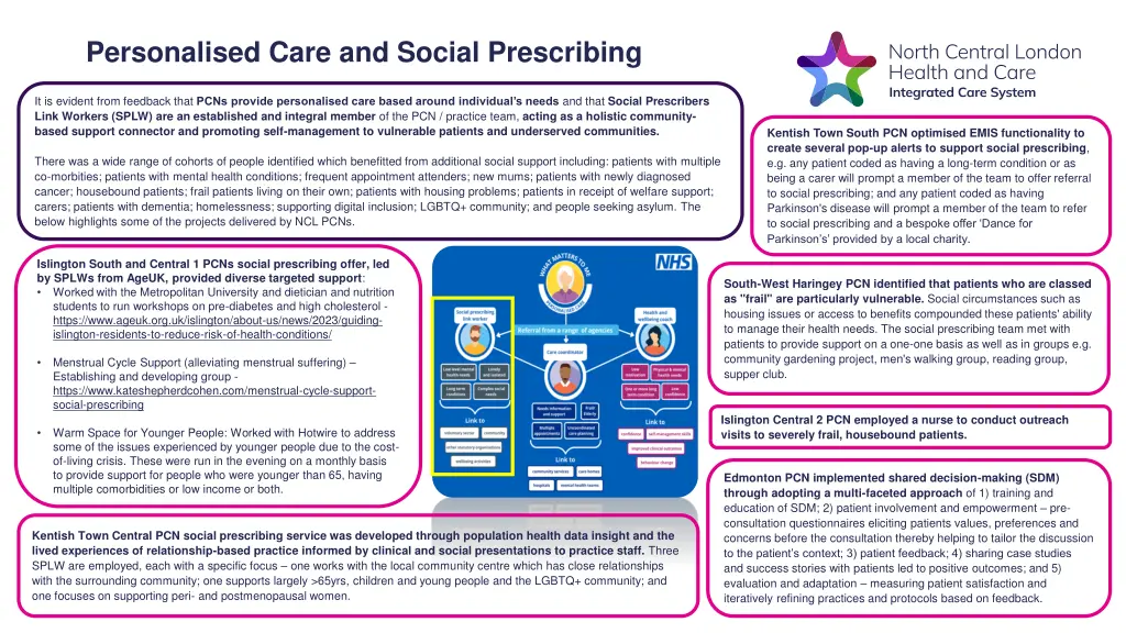 personalised care and social prescribing