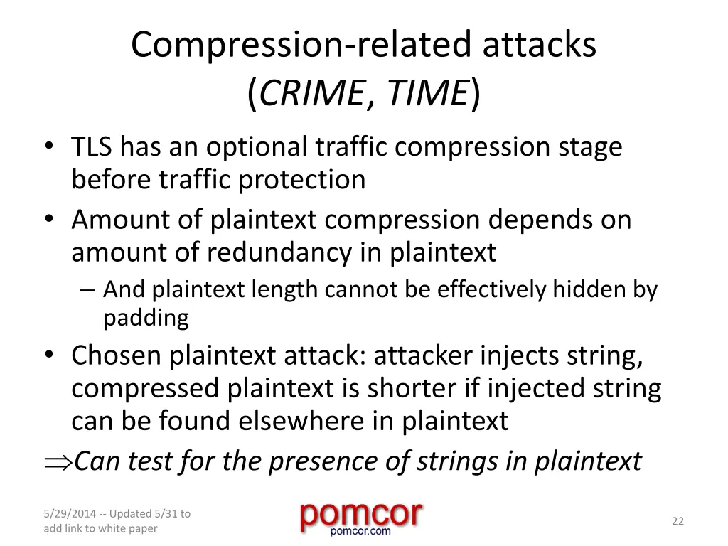 compression related attacks crime time