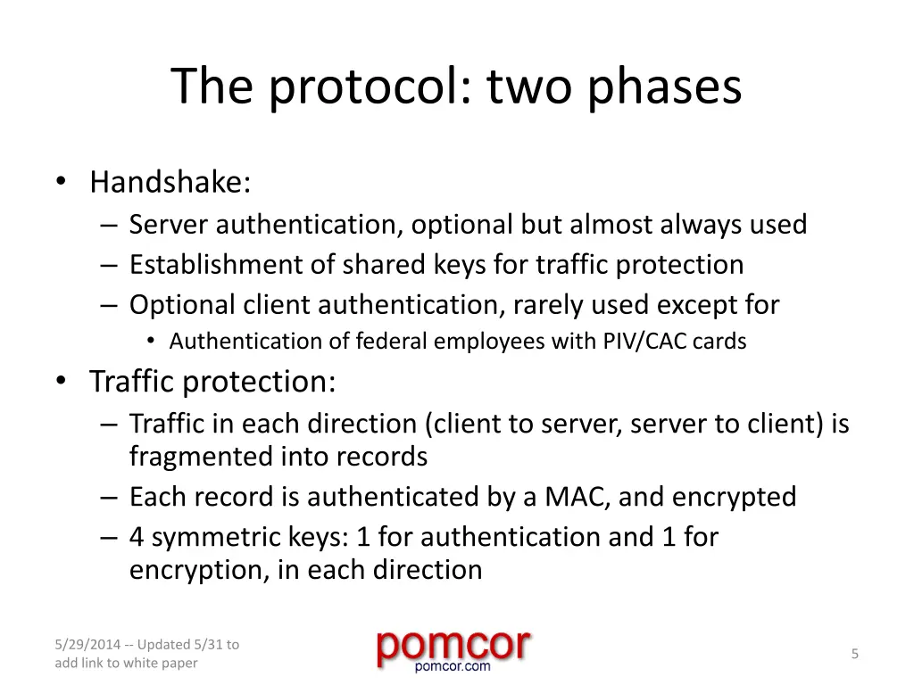 the protocol two phases
