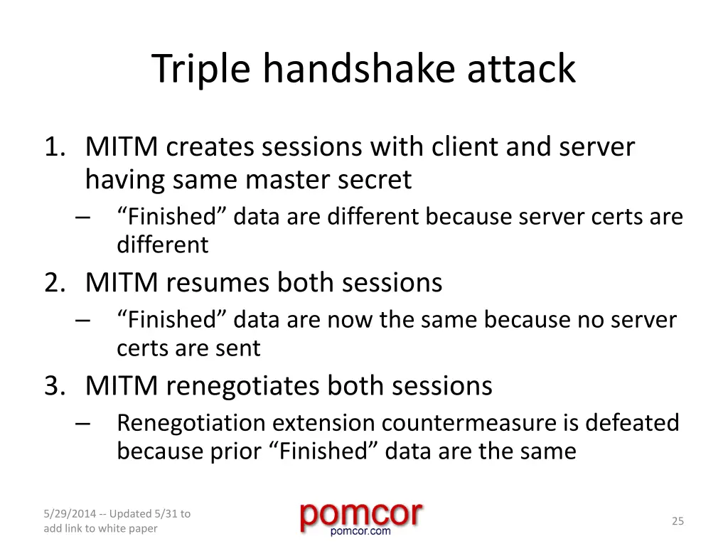 triple handshake attack