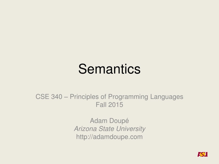 semantics