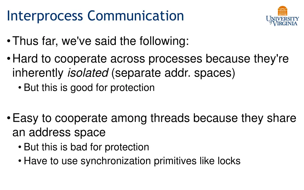 interprocess communication