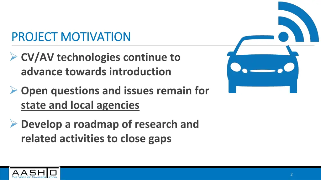 project motivation project motivation