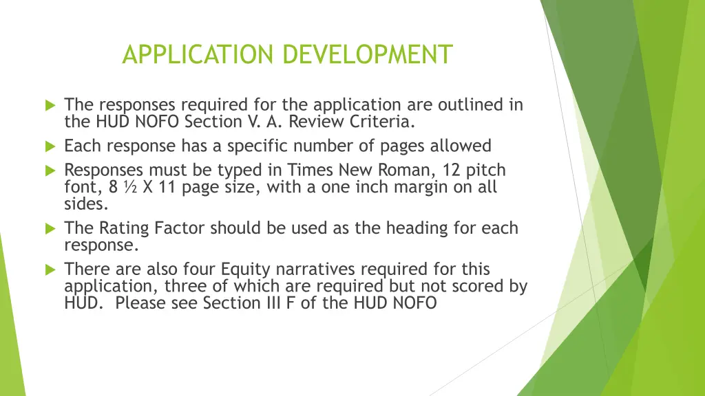 application development 1