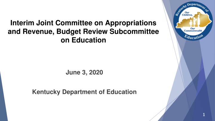 interim joint committee on appropriations