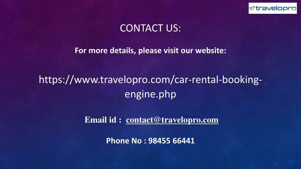 contact us