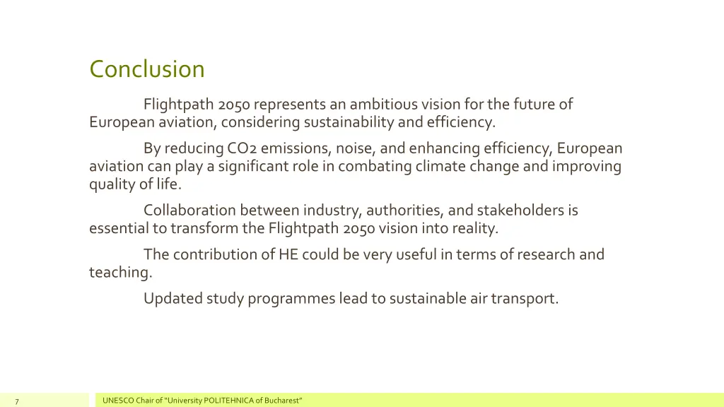 conclusion
