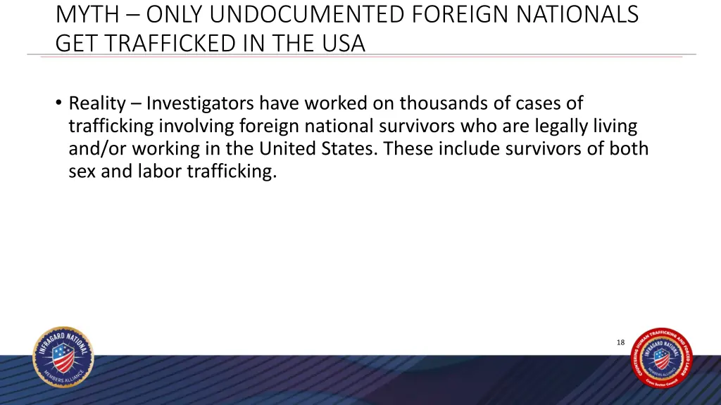 myth only undocumented foreign nationals