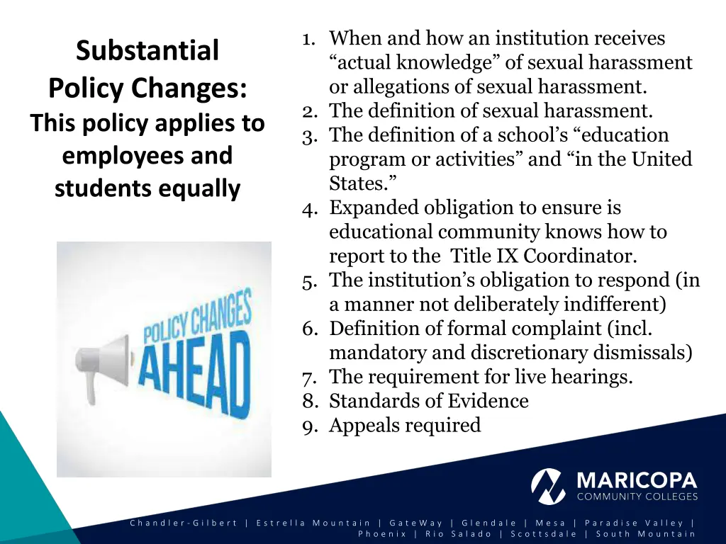 1 when and how an institution receives actual