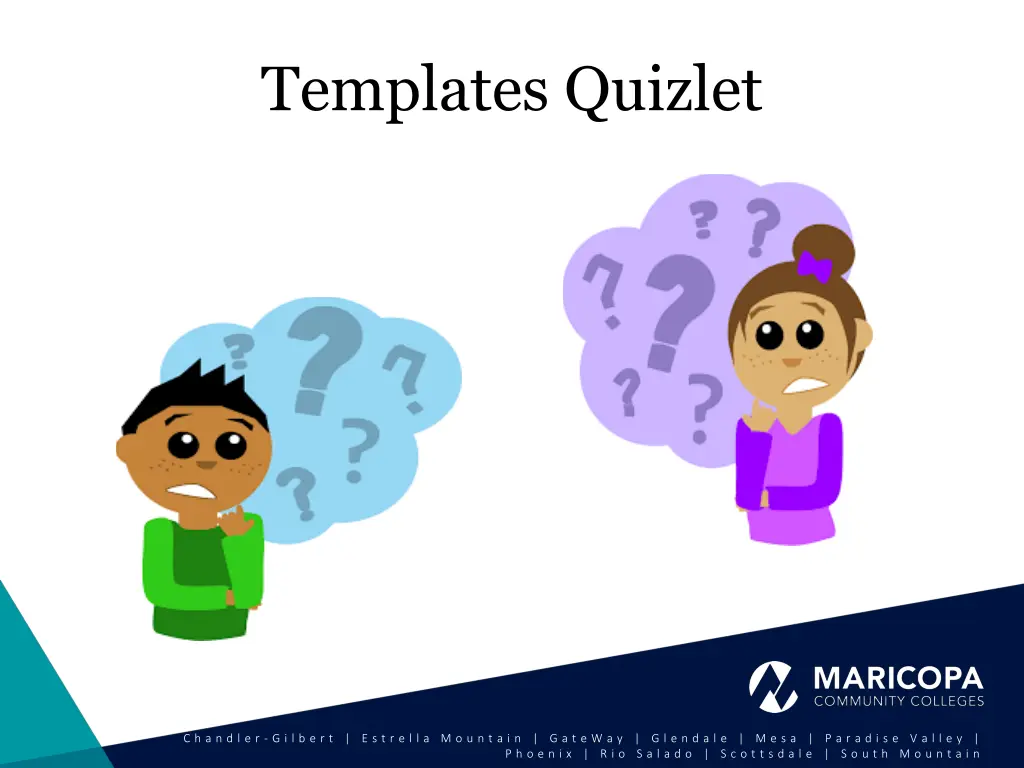 templates quizlet