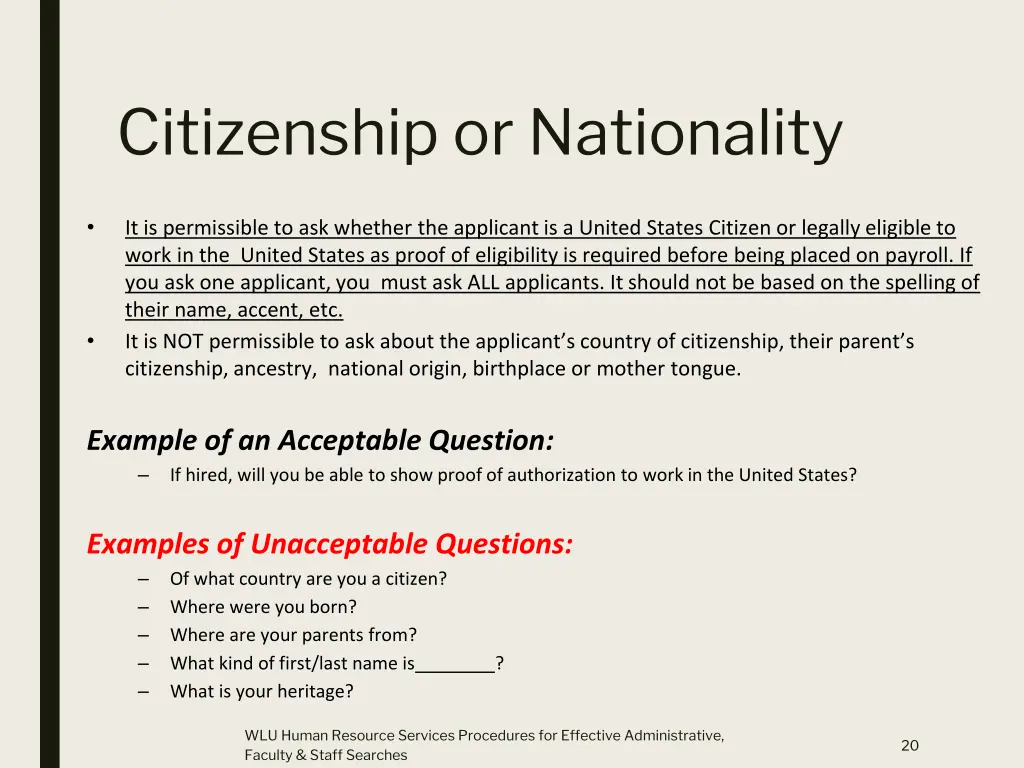 citizenship or nationality