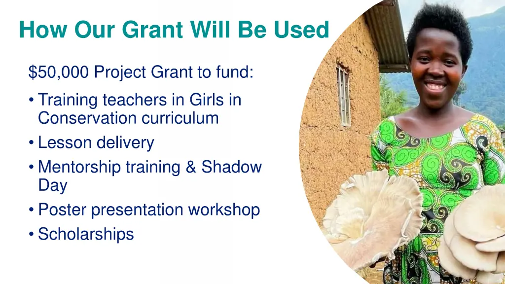 how our grant will be used