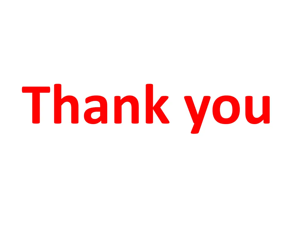 thank you