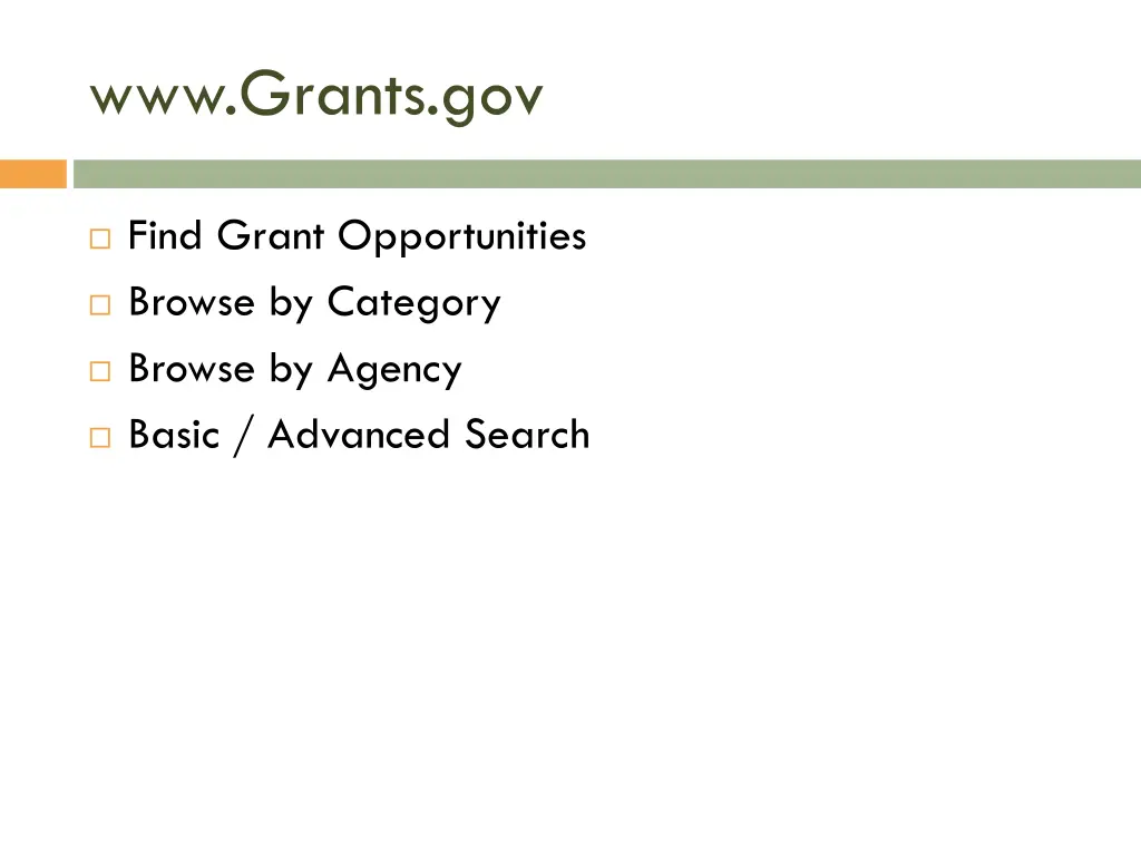 www grants gov