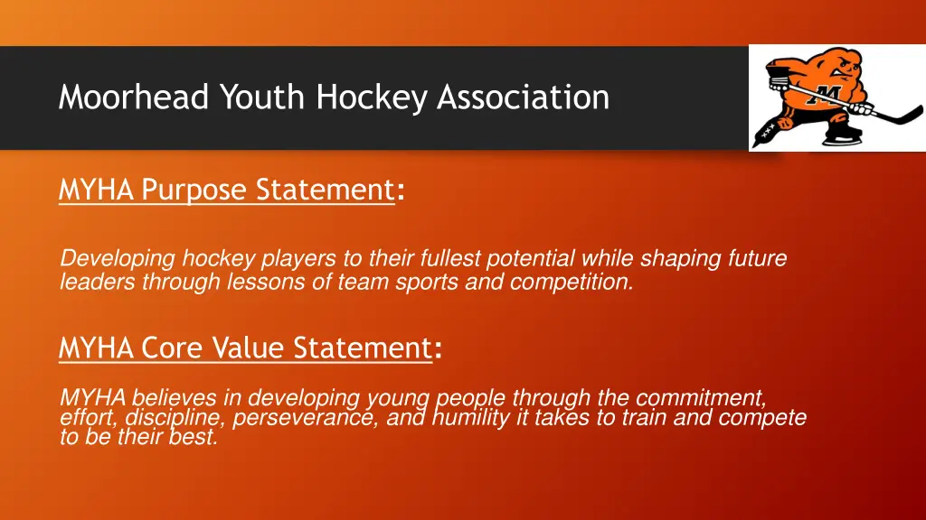 moorhead youth hockey association