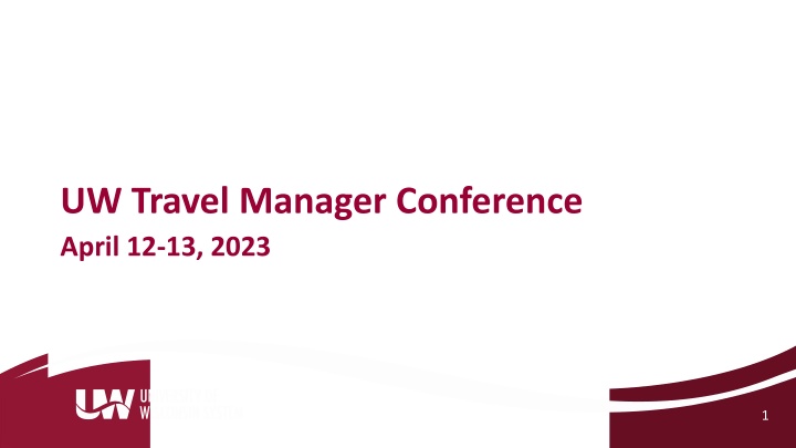 uw travel manager conference april 12 13 2023
