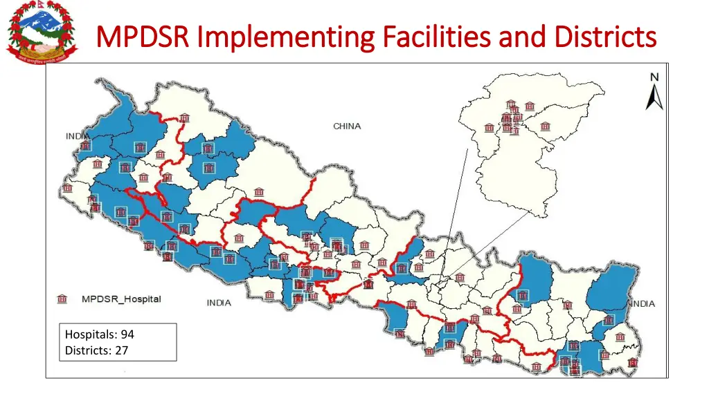 mpdsr implementing facilities and districts mpdsr