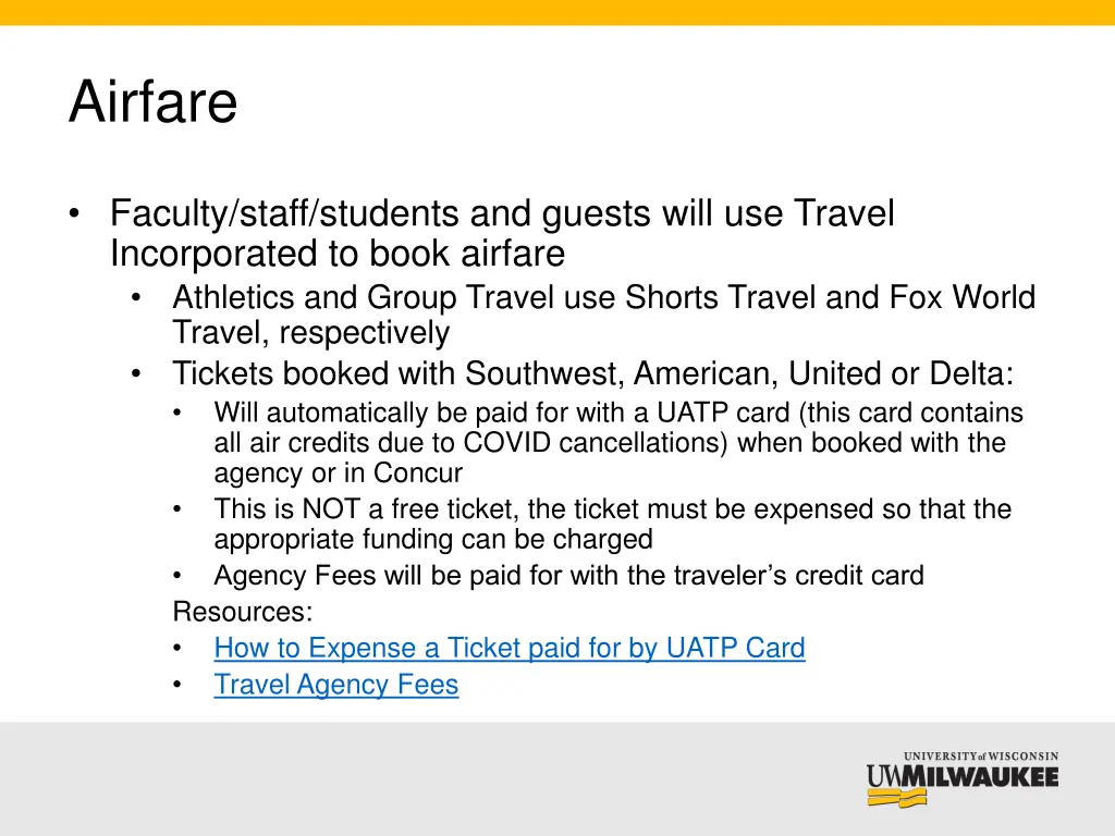 airfare