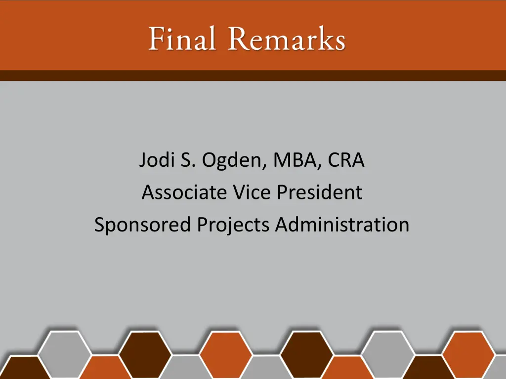 jodi s ogden mba cra associate vice president