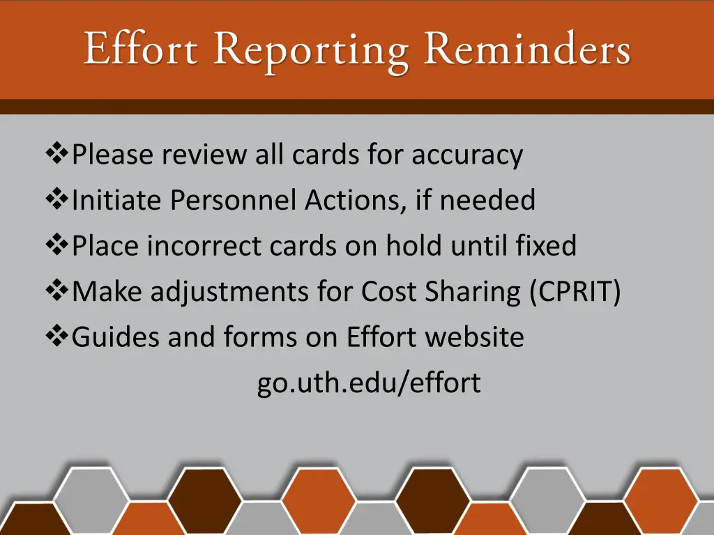 please review all cards for accuracy initiate