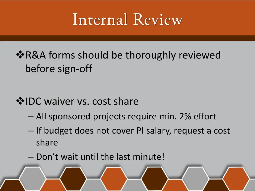 r a forms should be thoroughly reviewed before