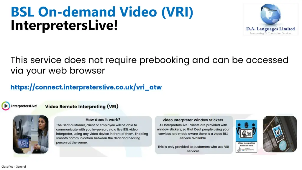 bsl on demand video vri interpreterslive