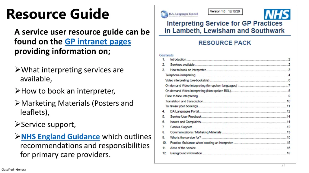 resource guide