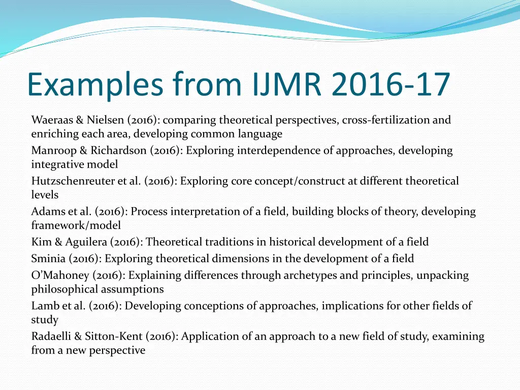 examples from ijmr 2016 17 1