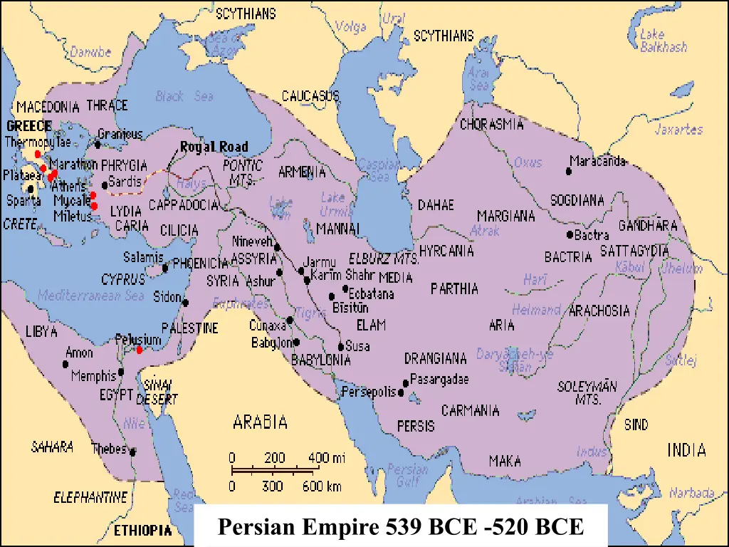 persian empire 539 bce 520 bce