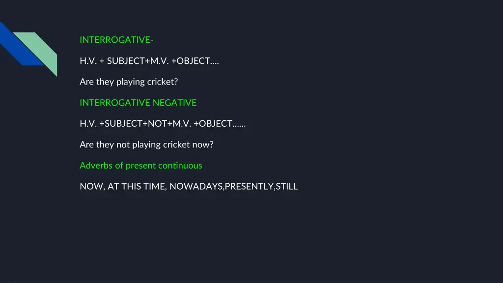 interrogative