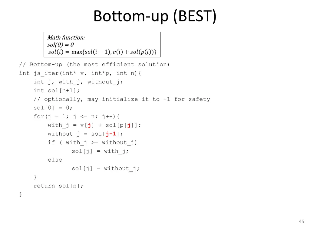 bottom up best