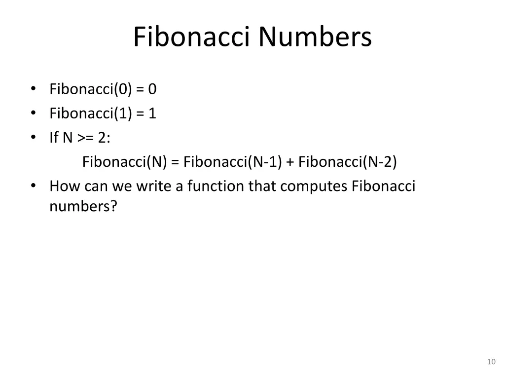 fibonacci numbers 2