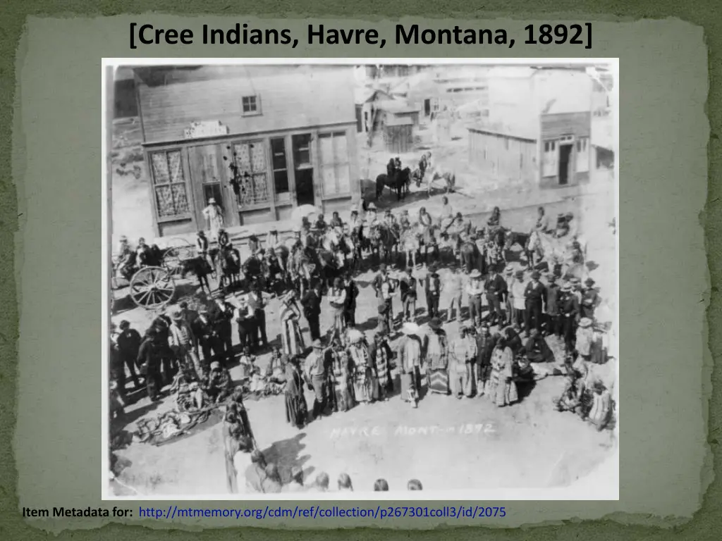 cree indians havre montana 1892