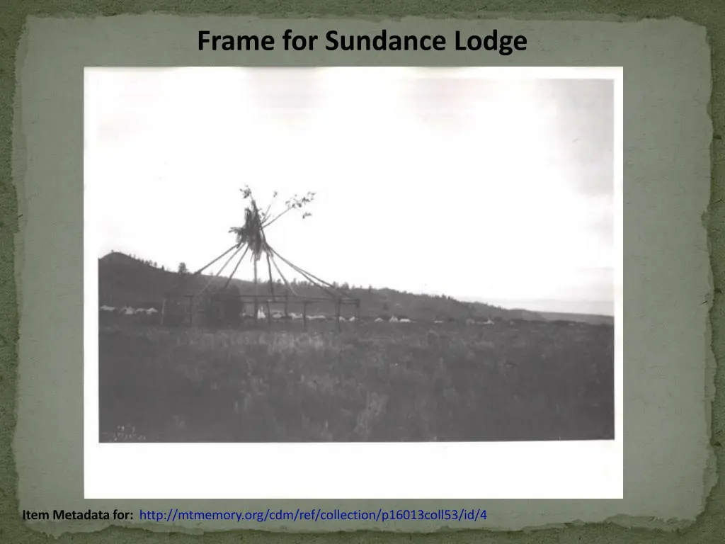 frame for sundance lodge