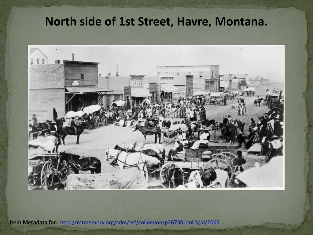 north side of 1st street havre montana