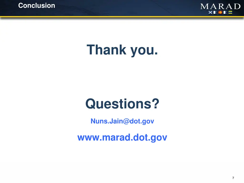 conclusion