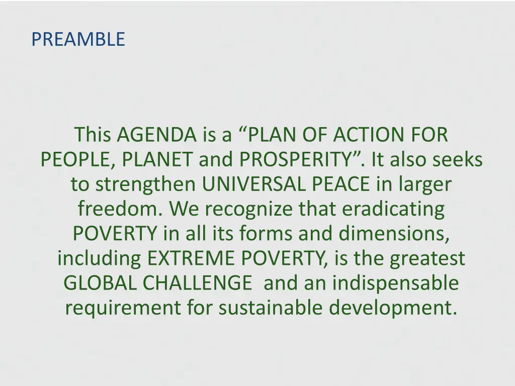 preamble
