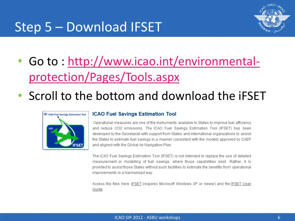 step 5 download ifset