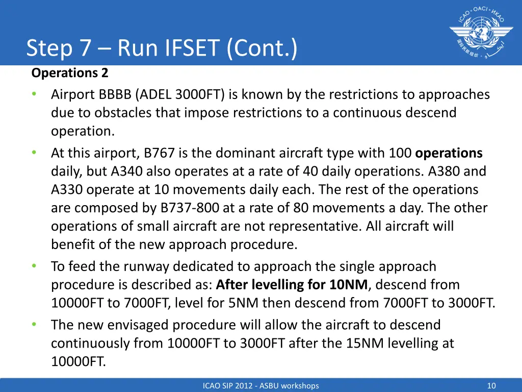 step 7 run ifset cont operations 2 airport bbbb