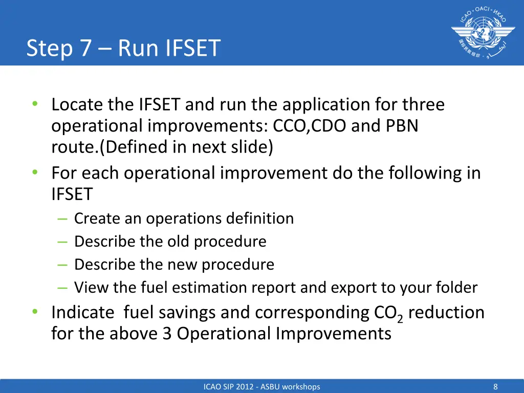 step 7 run ifset